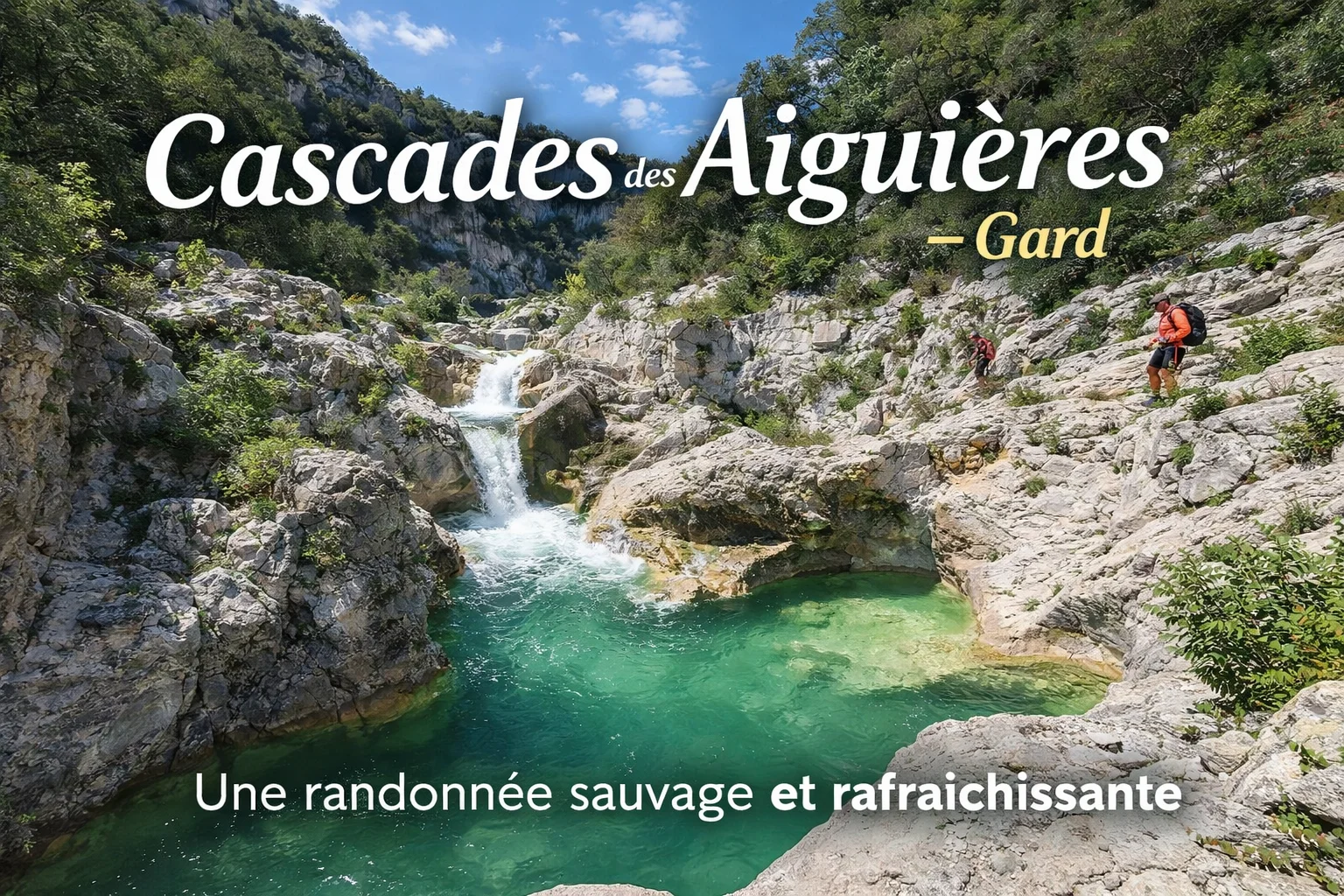 Les Cascades des Aiguières près de Bouquet : une randonnée sauvage et rafraîchissante dans le Gard